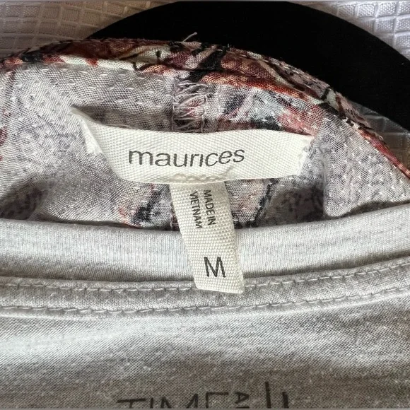 EUC Maurice's Kimono Duster Floral Pattern J - Picture 5 of 5